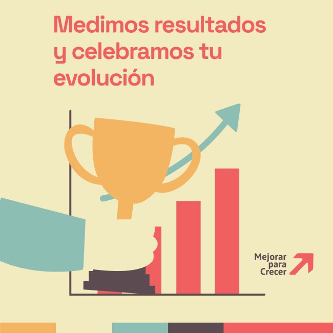 mejorar para crecer illustracion